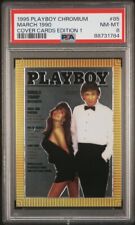 1995 Playboy Chromium 85 March 1990 Donald Trump PSA Graded picture