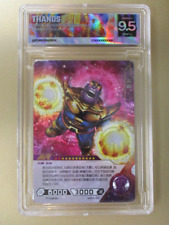 2022 Kayou Marvel Hero Battle Series 1st Edition  MR THANOS #5  PGX picture