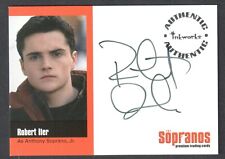 THE SOPRANOS (Inkworks) Authentic Autograph Card #A-RI ROBERT ILER as ANTHONY JR picture