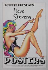 Dave Stevens poster advertisement featuring Rainbow of DNAgents bad girl 24 picture