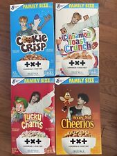 General Mills Cereal K-Pop Tomorrow X Together  Limited Edition LOT of 4 picture