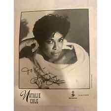 Natalie Cole Lobby Card INSCRIBED - SIGNED 8 x 10 picture