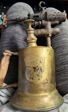 Antique Brass Clayton & Lambert C & L Blow Torch Made In USA 1920s picture