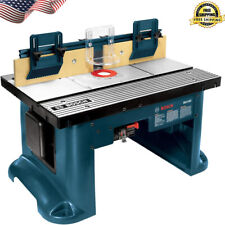 Benchtop Router Table 27 x 18 in. Aluminum Top W/ 2-1/2 in. Vacuum Hose Port New picture