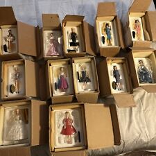 All 12 Vintage Figurines • The Classic Barbie Figurine Collection Danbury Mint picture