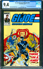GI Joe European Missions #10 Marvel Comics 1989 CGC 9.4 Snake Eyes HTF picture