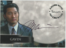 Daniel Dae Kim 2002 Inkworks Gavin Park in Angel Season 3 #A17 Auto Signed 26072 picture