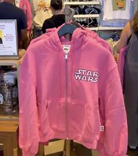 2024 Disney Star Wars Artist Series Will Gay Pink Zip Up Jacket Hoodie Adult M picture