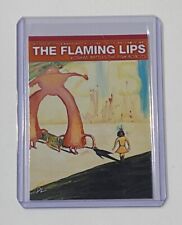 The Flaming Lips Limited Artist Signed Yoshimi Battles The Pink Robots Card 2/10 picture