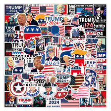 100pcs Donald Trump 2024 President Stickers Decals Car Luggage Bumper/Republican picture