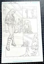 Published Kevin Sharpe JLA: Rise Of Arsenal #2, Pg 7 Great Black Canary Page picture