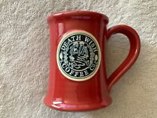 death wish coffee eternal embrace valentines day mug deneen pottery limited rare picture