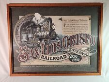 San Luis Obispo Railroad Centennial Lithograph - Signed By Artist - #173 of 2000 picture