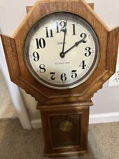 Vintage Regulator Classic Manor Wall Clock Westminster Chime Waltham. picture