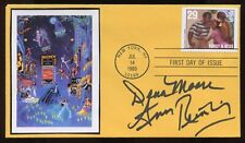 Question Dana Moore & Ann Reinking d2020 signed autograph Actress FDC picture
