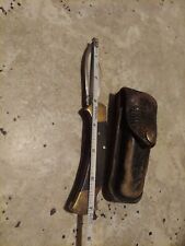 Vintage Buck 112 Ranger Folding Knife 1980/1981 with Sheath picture
