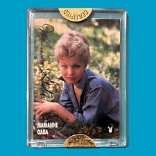 1997 Playboy Miss September 1959 - Marianne Gaba - Trading Card Signed 50/50 picture