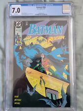 Batman #465 (1991) CGC 7.0 Batman & Tim Drake Robin 1st Mission DC Comics  picture