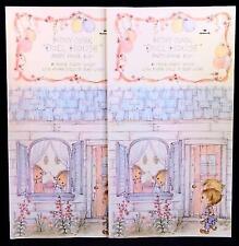 Two (2) Hallmark Betsey Clark's Doll House Party Favors. Paper Party House. USA picture