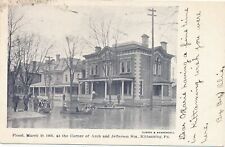 KITTANNING PA-Flood March 20, 1905 Corner of Arch and Jefferson Streets - udb picture