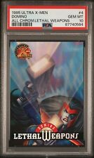 1995 Fleer Ultra X-Men Lethal Weapons #4 Domino PSA 10 picture