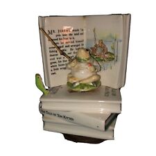 VINTAGE BEATRIX POTTER 1965 JEREMY FISHER MUSIC BOX THAT WORKS  picture