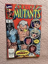 The New Mutants #87 1990 Marvel Comic Book 1st Appearance Of Cable NM HIGH GRADE picture