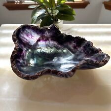 Fluorite Stone Bowl | Green & Purple decorative Onyx Bowl picture
