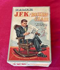 JOHN F. KENNEDY & ROCKING CHAIR & BOX - MUSICAL MOVEMENT by KAMAR 1963 picture