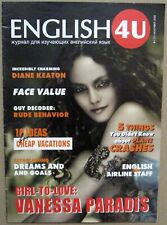 English4U Magazine 2008 Ukraine Vanessa Paradis cover picture