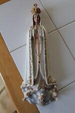 HAIL HOLY QUEEN MOTHER MARY MADONNA RESIN 15