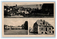 c1940s Greetings from Bad Konigswart, Sudetangau Czech Republic Postcard picture
