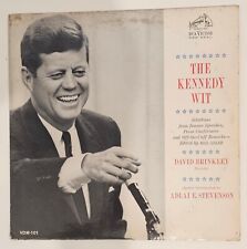 THE KENNEDY WIT LP- John F. Kennedy famous Speeches, Press Conferences, ect. picture
