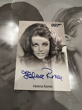 James Bond 2017 Final Edition autograph card Helena Ronee - The Israeli Girl  picture