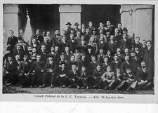 CPA 81 ALBI FEDERAL COUNCIL OF J.C.TARNAISE JANUARY 28, 1906 (RARE CPA picture