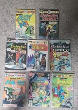 Lot Of 8 DC Detective Comics Action Comics BATMAN SUPERMAN picture