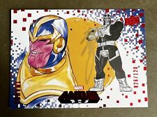 2020 Upper Deck Marvel Anime Thanos Auto by Artist Peach Momoko /120 picture