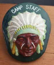 Scarce Vintage1960's Neal Slide Indian Chief Camp Staff Boyhaven ID'ed picture