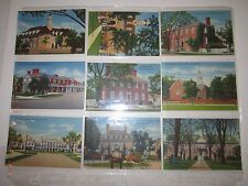 (20) VINTAGE WILLIAMSBURG, VA., COLORED ART TRADING CARDS - NUMBERED - TUB RH-3 picture