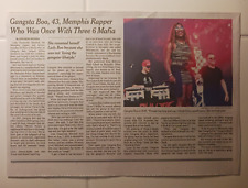 Gangsta Boo 43 Obituary New York Times Memphis Rapper Three 6 Mafia picture