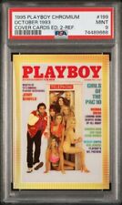 Jerry Seinfeld 1995 Playboy Chromium Chrome Oct 1993 Cover Refractor PSA 9 MINT picture