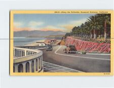 Postcard Along the Palisades Roosevelt Highway California USA picture