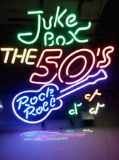 Juke Box The 50's Rock Roll Neon Sign 24