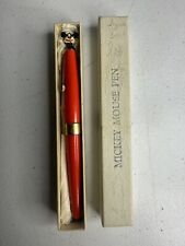Vintage 1960s Mickey Mouse Head Pen, Disney Collectible, Rare Made In USA picture