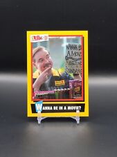 Wanna Be In A Movie? Clerks III 3 Zerocool Yellow Parallel Card 12/99 #24 (KG) picture
