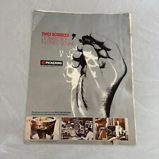 Vintage Pickering Product Brochure Worldwide Edition USA Cartridge & Headphone picture