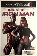 🩸Invincible Iron Man #7 (2016) 1st Cameo Appearance Riri Williams Ironheart 🔑 picture