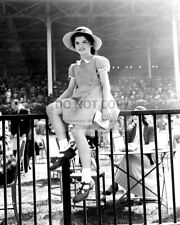 JACQUELINE JACKIE BOUVIER (KENNEDY) AT BELMONT PARK IN 1939  8X10 PHOTO (FB-168) picture