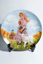Mother Goose Reco 1985 Limited Edition Mary Little Lamb Plate John Mclelland picture