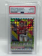 2020 PANINI MOSAIC PATRICK MAHOMES ll IN IT TO WIN IT picture